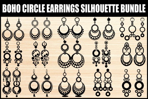 Boho Circle Earrings Silhouette Bundle Review