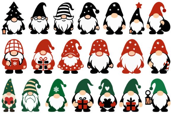 Cute Gnome SVG Vector Clipart Collection Review