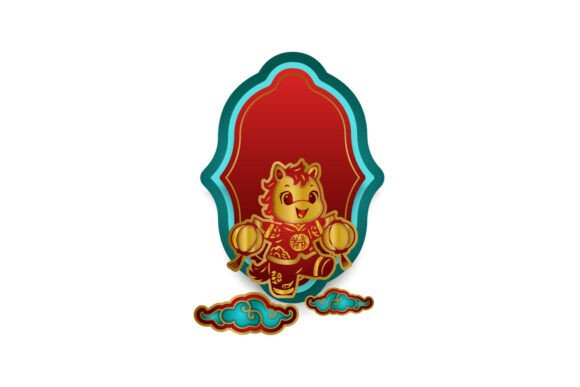 Cute Lunar New Year Horse Design Review