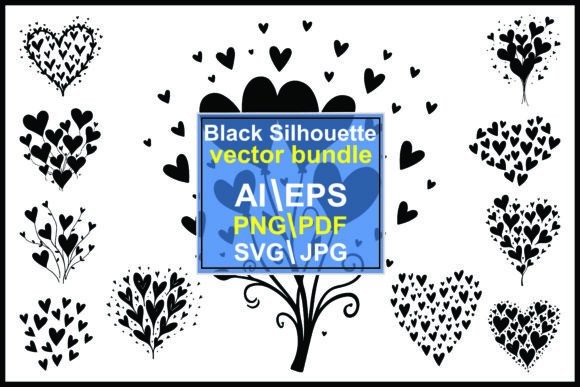 Heart Shape Flower Silhouette Vector: A Designer’s Review for Real Client Projects