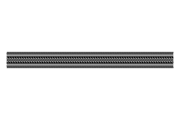 Wheel Mark: Horizontal Tire Track Decora – A Dynamic Graphic for Visual Content Publishers